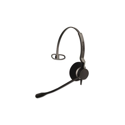 HEADSET, JABRA BIZ 2300, QD, Monaural, Over-the-Head, Corded