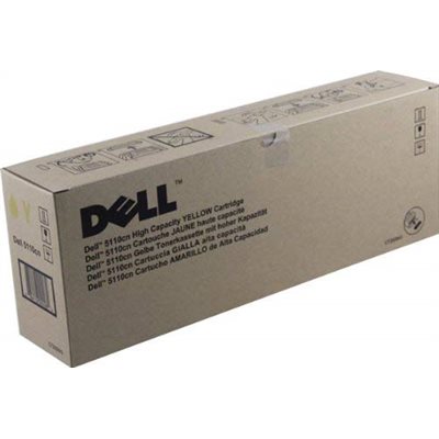 CARTRIDGE, DELL, JD750, 5110CN, HIGH YIELD, YELLOW