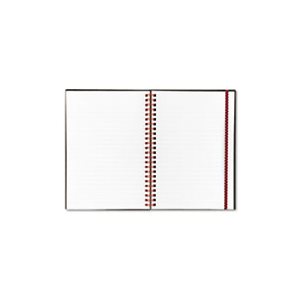 NOTEBOOK, Twin Wire, Poly Cover, Legal Rule, 8.25" x 5.625", White, 70 Sheets