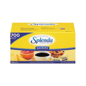 SWEETENER, PACKETS, SPLENDA, No Calorie, 700 / Box