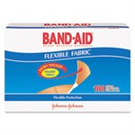 BANDAGES, BAND-AID, Flexible Fabric, Premium, Adhesive, .75" x 3", 100 / Box