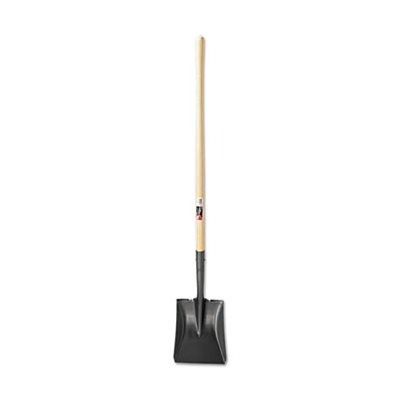 SHOVEL, 46" HANDLE, SQUARE POINT, NO. 2 BLADE, STEEL / ASH