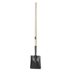 SHOVEL, 46" HANDLE, SQUARE POINT, NO. 2 BLADE, STEEL / ASH