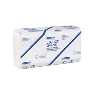 TOWELS, PAPER, SCOTTFOLD, 9.4" x 12.4", White, 175 / Pack, 25 Packs / Carton