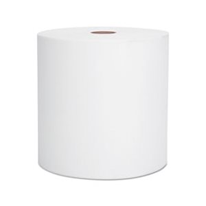 TOWELS, Hard Roll, 1.75" Core, 8" x 950', 1.75" Core, White, 6 Rolls / Carton