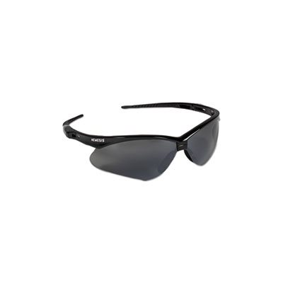 GLASSES, SAFETY, V30 Nemesis, Black Frame, Smoke Lens