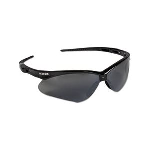 GLASSES, SAFETY, V30 Nemesis, Black Frame, Smoke Lens