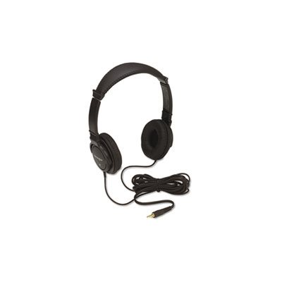 Hi-Fi Headphones, Plush Sealed Earpads, Black