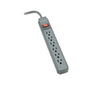 SURGE PROTECTOR, Guardian, 6 Outlets, 15' Cord, 540 Joules, Gray