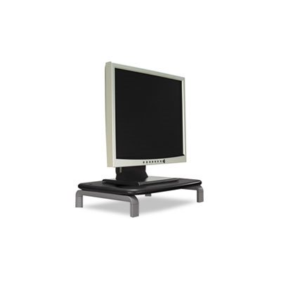 Monitor Stand, w /  SmartFit System, 11.5" x 9" x 5", Black / Gray