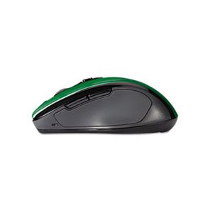 MOUSE, Pro Fit, Mid-Size, Wireless, Right, Windows, Emerald Green