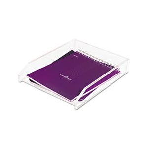 LETTER TRAY, Single, Acrylic, Clear