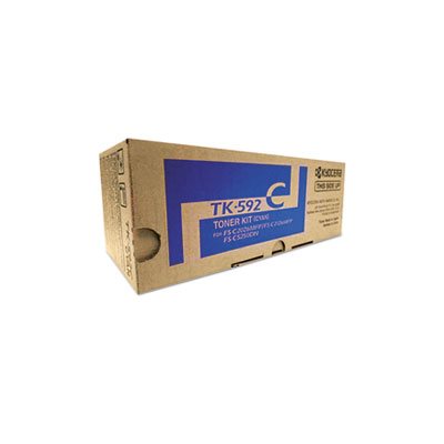 TK592C Toner, 5,000 Page-Yield, Cyan