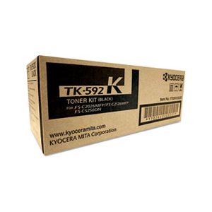 CARTRIDGE, TONER, TK592K, 7,000 Page-Yield, Black