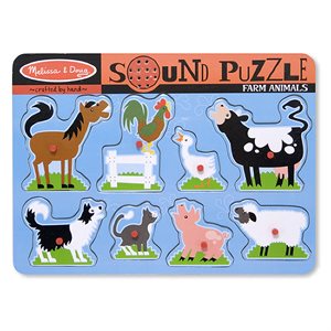 PUZZLE, SOUNDS, FARM 