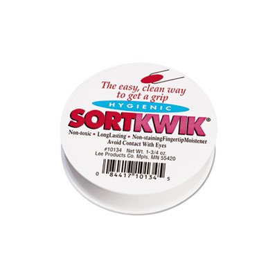 FINGERTIP MOISTENERS, Sortkwik, 1 3 / 4 oz, Pink