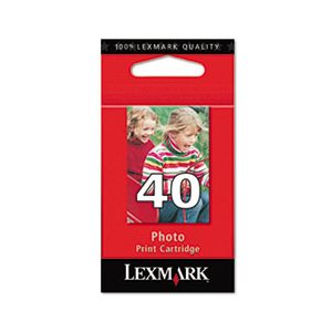 CARTRIDGE, INK, LEXMARK #40, PHOTO, TRI-COLOR