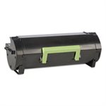 CARTRIDGE, TONER, 60F1000 (LEX-601), 2500 Page-Yield, Black