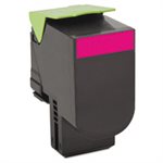 CARTRIDGE, TONER, LEXMARK, 80C1XM0, 4000 Page-Yield, Magenta