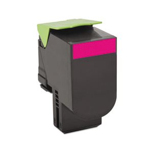 CARTRIDGE, TONER, LEXMARK, 80C1XM0, 4000 Page-Yield, Magenta