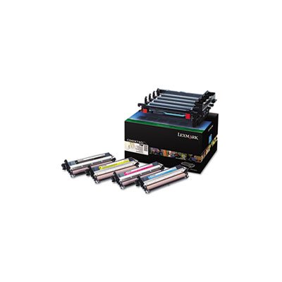 Photoconductor Unit, LEXMARK, C540X74G, 1 Black, 1 Cyan, 1 Magenta, 1 Yellow Developer Units