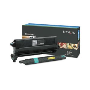 CARTRIDGE, TONER, LEXMARK, C9202KH, 15000 Page-Yield, Black