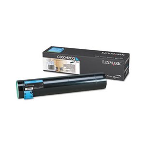 CARTRIDGE, TONER, LEXMARK, C930H2CG, High-Yield, 24000 Page-Yield, Cyan