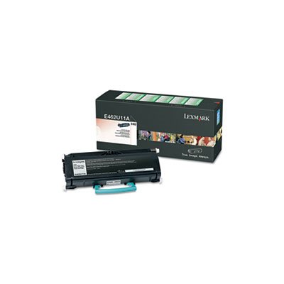 CARTRIDGE, TONER, LEXMARK, E462U11A, Extra High-Yield, 18000 Page-Yield, Black