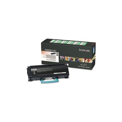 CARTRIDGE, TONER, LEXMARK, X463X11G, Extra High-Yield, 15000 Page-Yield, Black