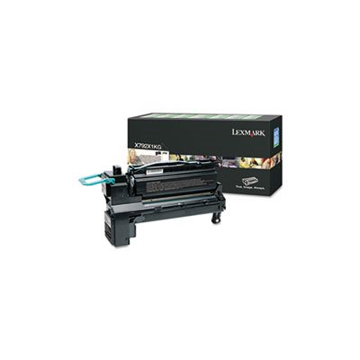 CARTRIDGE, TONER, LEXMARK, X792X1KG, Extra High-Yield, 20000 Page-Yield, Black