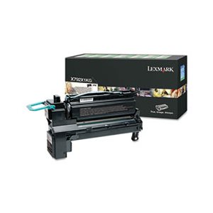 CARTRIDGE, TONER, LEXMARK, X792X1KG, Extra High-Yield, 20000 Page-Yield, Black