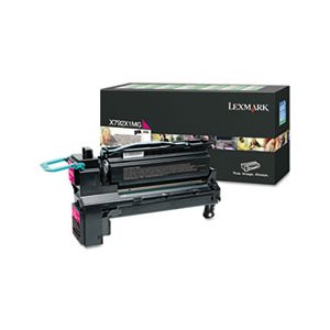 CARTRIDGE, TONER, LEXMARK, X792X1MG, Extra High-Yield, 20000 Page-Yield, Magenta