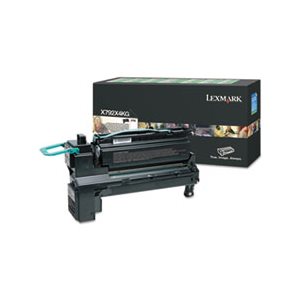 CARTRIDGE, TONER, LEXMARK, X792X4KG (X792), Extra High-Yield, 20000 Page-Yield, Black