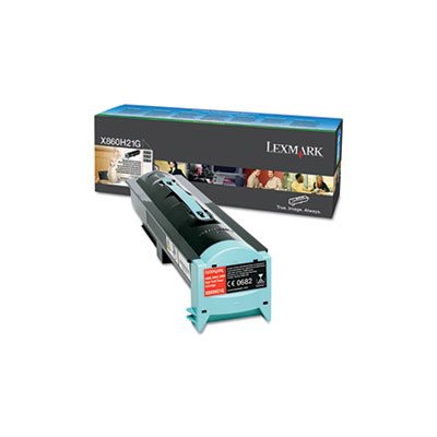 CARTRIDGE, TONER, LEXMARK, X860H21G, High-Yield, 35000 Page-Yield, Black