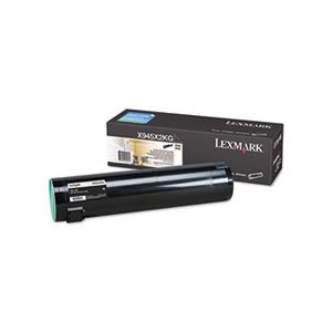 CARTRIDGE, TONER, LEXMARK, X945X2KG, High-Yield, 36000 Page-Yield, Black