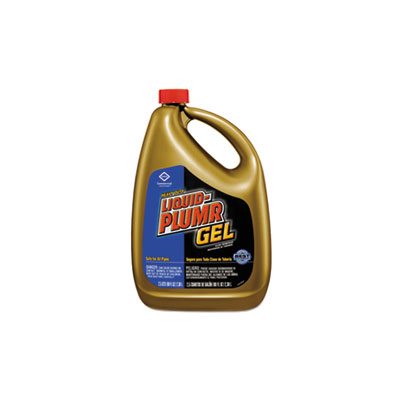 DRAIN CLEANER, LIQUID PLUMBER, 80 OZ BOTTLE, 6 BOTTLES / CASE