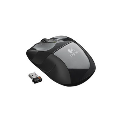 MOUSE, WIRELESS, OPTICAL, USB, LOGITECH M525, Compact, LEFT / RIGHT HAND USE, Black