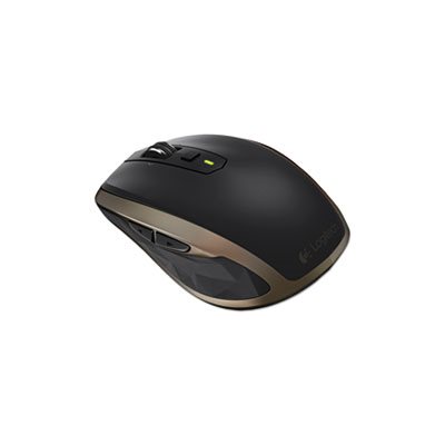 MOUSE, WIRELESS, Anywhere Mouse MX, Glossy Finish, LEFT / RIGHT HAND USE, Black