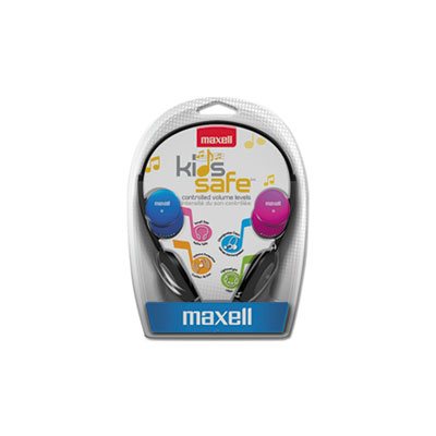 HEADPHONES, STEREO, MINI-PHONE, WIRED, Kids Safe, BINAURAL, SEMI-OPEN, Pink / Blue / Silver