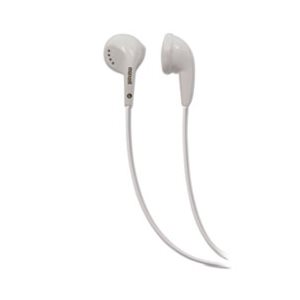 EAR BUDS, STEREO, MAXELL EB-95, WIRED, BINAURAL, White