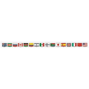 BORDER, FLAGS OF NATIONS