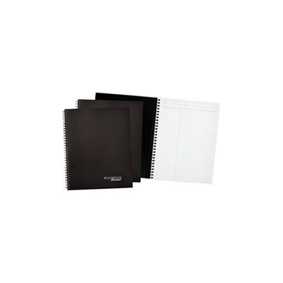 NOTEBOOK, Action Planner, Business, Plus Pack, 9.5" x 7.25", Black, 80 Sheet, 3 / PACK