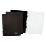 NOTEBOOK, Action Planner, Business, Plus Pack, 9.5" x 7.25", Black, 80 Sheet, 3 / PACK