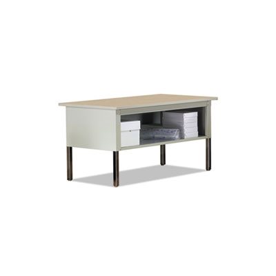 TABLE, MAILROOM SYSTEM, Mailflow-To-Go, 60"w x 30"d x 36"h, Pebble Gray