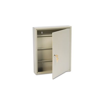 KEY CABINET, Uni-Tag, 110-Key,Steel, Sand, 14" x 3.125" x 17.125"