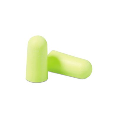 EARPLUGS, E·A·Rsoft, Yellow Neon, Soft Foam, Uncorded, Regular Size, 200 Pairs