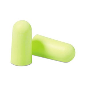 EARPLUGS, E·A·Rsoft, Yellow Neon, Soft Foam, Uncorded, Regular Size, 200 Pairs