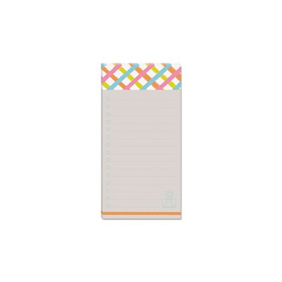 Note Pads, PRINTED, 4" x 8", Lined, Assorted Designs, 75-Sheet, 3 / Pack