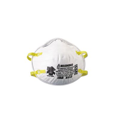 RESPIRATOR, PARTICULATE, Lightweight, 8210, N95, 20 / Box