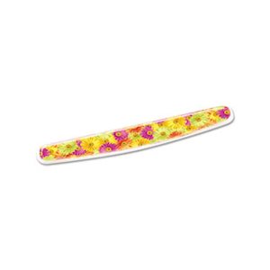 WRIST REST, KEYBOARD, Fun Design, Clear, Gel, Daisy Design